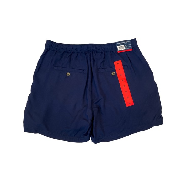 CARIBBEAN JOE Island Supply Women's Stretch UPF Shorts Navy - NWT - Size Medium - Picture 2 of 2